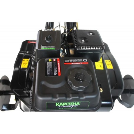 Motobineuse thermique professionnelle Kapotha 208cc 7cv 90cm avec Kit Agricole Motobineuse thermique professionnelle Kapotha 208cc 7cv 90cm avec Kit Agricole