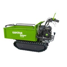 Brouette à chenilles essence 196cc 6,5cv - Kapotha Dumpe