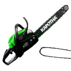 Tronçonneuse professionnelle essence 45cc 2,3cv 45cm - Kapotha Xtreme + 1 chaîne supplémentaire.