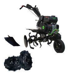 Motobineuse thermique professionnelle Kapotha 208cc 7cv 90cm avec Kit Agricole