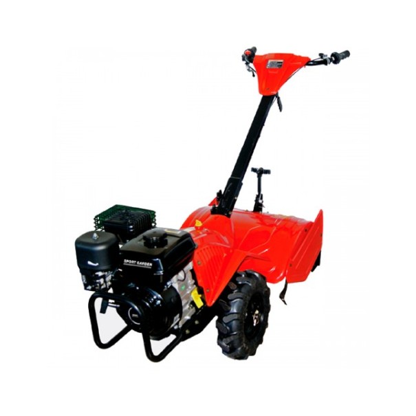 EXDEMO UTILISÉ POUR VIDÉOS Motoculteur à essence 7 HP, demi-mètre, 2 vitesses.