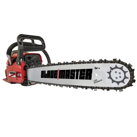Tronçonneuse thermique 65cc 3,9cv 50cm avec 1 chaîne extra - PowerGround édition spéciale BLADEMASTER