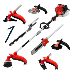 Débroussailleuse thermique multifonction 7 en 1 professionnelle 65cc 4,9cv BladeMaster