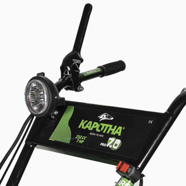Mini motoculteur à essence 7HP - Kapotha PRO 7.0