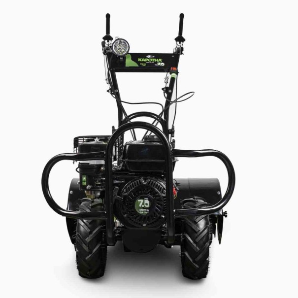 Mini motoculteur à essence 7HP - Kapotha PRO 7.0