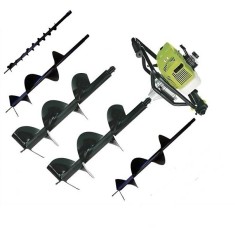 Tarière foreuse thermique 79cc 4,7cv + 5 mèches - Kapotha K-AH D790S