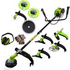 Débroussailleuse thermique professionnelle 7 en 1 Kapotha RAW - 52cc 2cv - barre fixe + 2 fils de Nylon CADEAU
