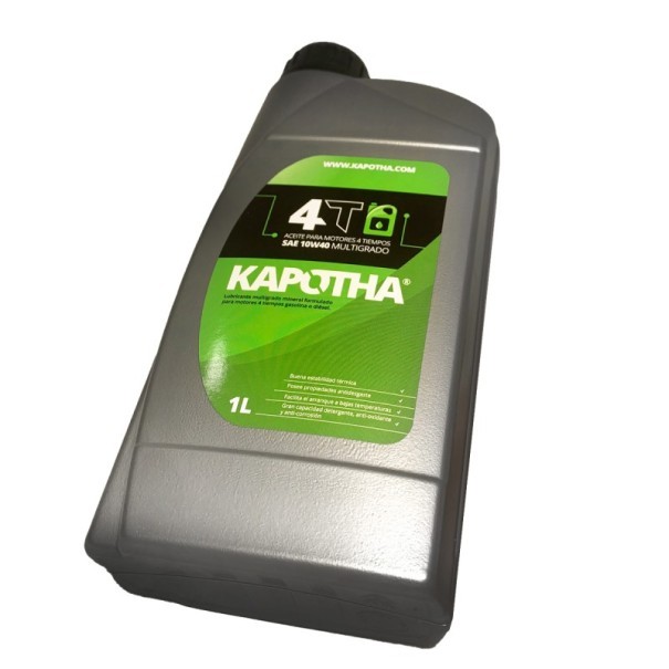 Huile multigrade pour moteurs 4 temps 1L - Kapotha.