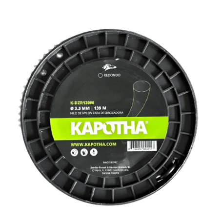 Bobine de fil en nylon 139 mètres Kapotha