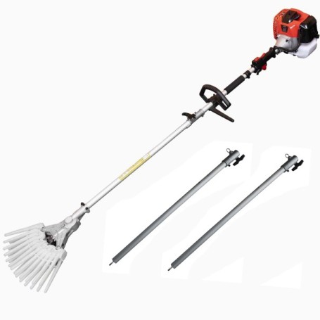 Peigne vibreur Powerground PVK430 avec 2 barres d'extension.