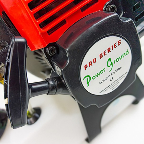 Débroussailleuse 10 en 1 65cc 4.9 CV PowerGround PRO SERIES Multifonction Professionnelle avec Vibreur pour Olives