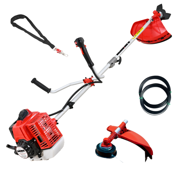 Débroussailleuse Thermique 2 en 1 65cc 4,9cv - BLADEMASTER SERIES + 20 mètres de Fil en Nylon OFFERT