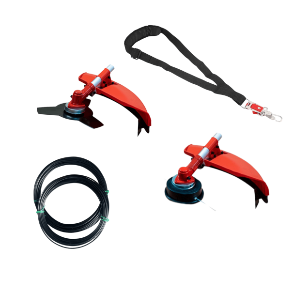 Débroussailleuse Thermique 2 en 1 65cc 4,9cv - BLADEMASTER SERIES + 20 mètres de Fil en Nylon OFFERT