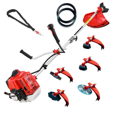Débroussailleuse thermique 6 en 1 65cc 4,9cv – BLADEMASTER avec 20 mètres de fil nylon OFFERTS
