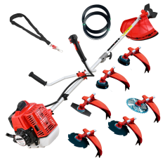 Débroussailleuse thermique 7 en 1 65cc 4,9cv – BLADEMASTER avec 20 mètres de fil nylon OFFERTS