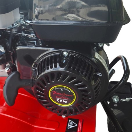 Démarrage Électrique Motobineuse Essence OHV 208cc 7–7,5CV 90cm + Kit Agricole – Black Edition